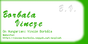 borbala vincze business card